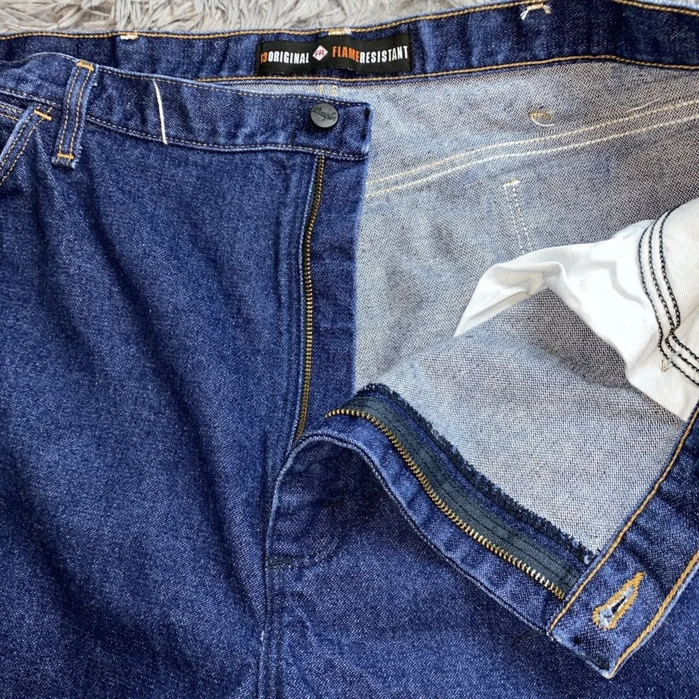 Wrangler Indigo FR Fire Resistant 13 Original Fit Jeans - 42x36 HRC2/2112